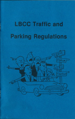 LBCC Traffic and Parking Regulations Miniatura