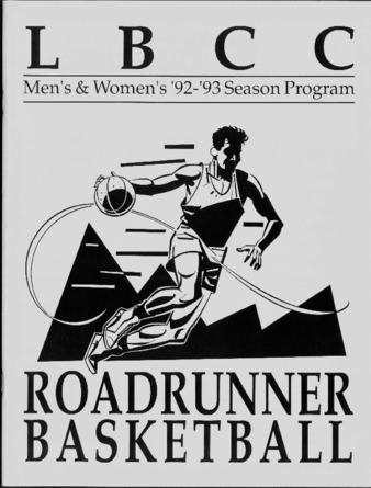1992-93 Basketball Season Program miniatura