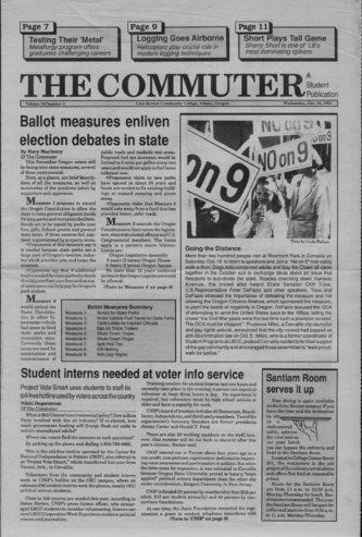 Commuter - Oct. 14, 1992 - Volume 24, Edition 2 thumbnail