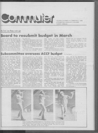 Commuter - Feb. 7, 1975 - Volume 6, Edition 14 Miniatura