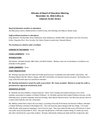 Board of Education Minutes 11-16-16 miniatura
