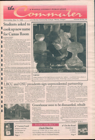 Commuter - May 13, 1998 - Volume 29, Edition 24 thumbnail