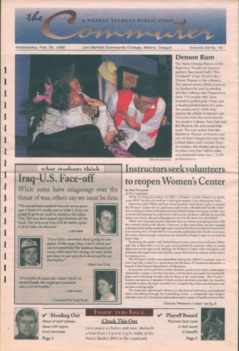 Commuter - Feb. 25, 1998 - Volume 29, Edition 16 thumbnail