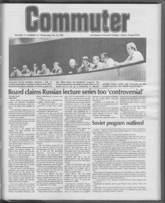 Commuter - Feb. 23, 1983 - Volume 14, Edition 18 Miniatura