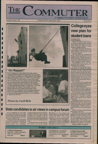Commuter - Oct. 5, 1994 - Volume 26, Edition 2 thumbnail