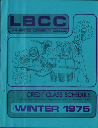 Winter Term 1975 Schedule of Classes miniatura