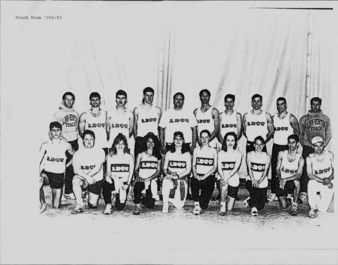 LBCC 1992-93 Track Team Miniatura