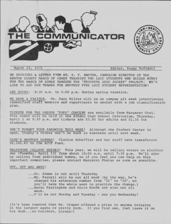 Communicator - Mar. 22, 1971 la vignette