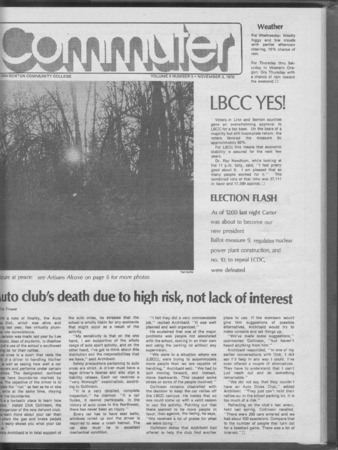 Commuter - Nov. 3, 1976 - Volume 8, Edition 5 缩图