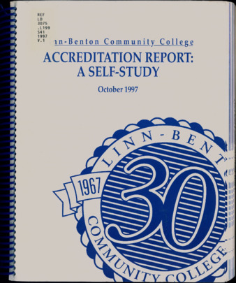 LBCC 1997 Accreditation Report Miniatura