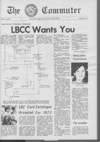 Commuter - Feb. 15, 1971 - Volume 2, Edition 9 thumbnail