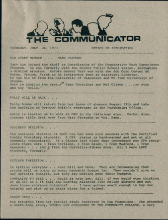 Communicator - Jul. 26, 1973 la vignette