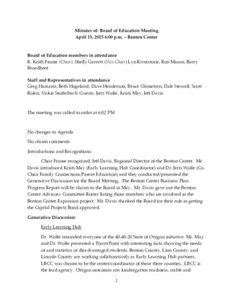 Board of Education Minutes 4-15-15 Miniatura