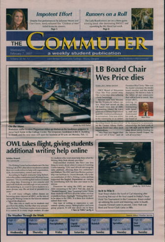Commuter - Feb. 7, 2007 - Volume 38, Edition 12 thumbnail