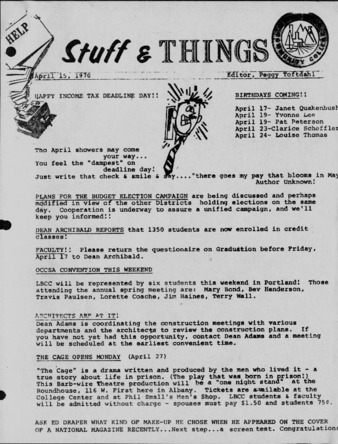 Things & Stuff - Apr. 15, 1970 Miniatura