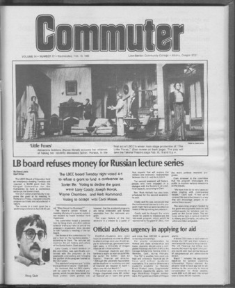 Commuter - Feb. 16, 1983 - Volume 14, Edition 17 thumbnail