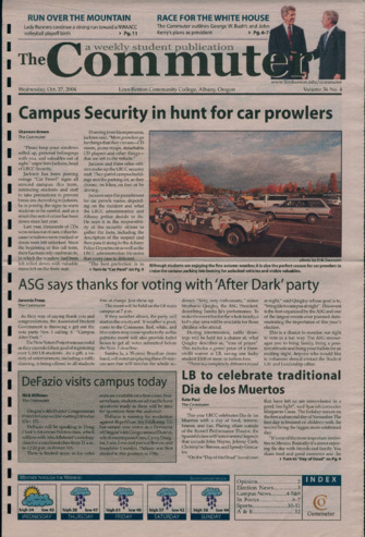 Commuter - Oct. 27, 2004 - Volume 36, Edition 4 thumbnail